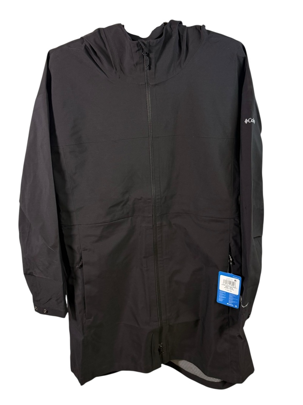 Columbia Weekend Adventure II Long Shell Women’s XXL Black Omni-Tech NWT $160